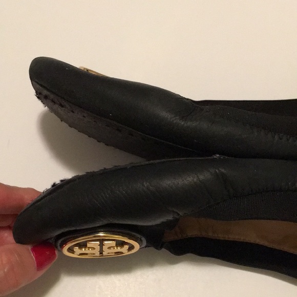 TORY BURCH REVA Flats shoes Sz 9 1/2 - Picture 7 of 9